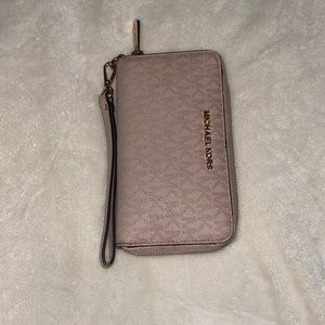 Michael Kors pink wallet
